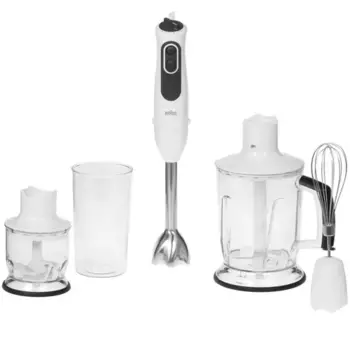 Блендер погружной Braun MQ3145WH Aperitive 750 Вт, 1.25 л, белый (MQ3145WH)