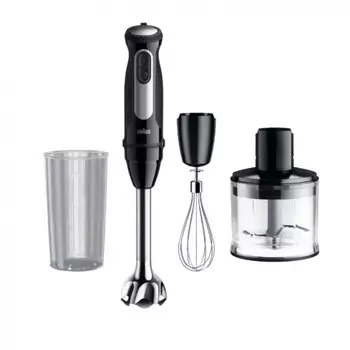 Блендер погружной Braun MultiQuick 5 MQ55236MBK 1 кВт, черный (MQ55236MBK)