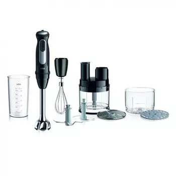 Блендер погружной Braun MultiQuick 5 MQ55755MBK 1 кВт, черный (MQ55755MBK)