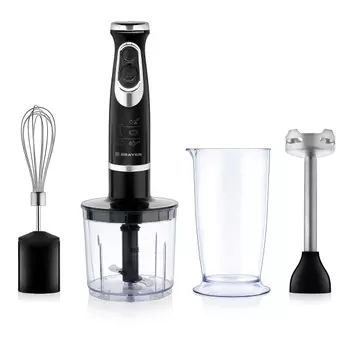 Блендер погружной Brayer BR1240 800Вт, 700л, черный