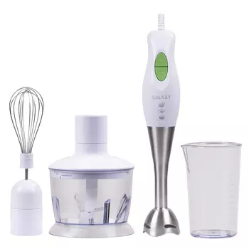 Блендер погружной GALAXY GL2122 300Вт, 500мл, белый (гл2122)