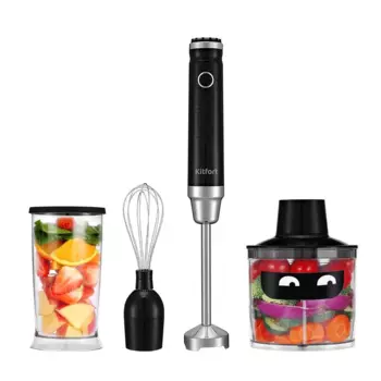 Блендер погружной Kitfort КТ-3502 400Вт, 600мл, черный