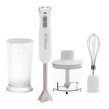 Блендер погружной Polaris PHB 1476 1.4 кВт, 500 мл, белый