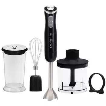 Блендер погружной Polaris PHB 1487 1400Вт, 500 мл, черный (PHB 1487)