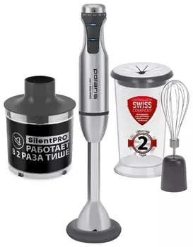 Блендер погружной Polaris PHB 1591L Silent 1500Вт, нержавеющая сталь (PHB 1591L SILENT)