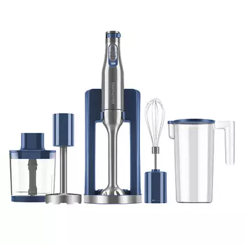 Блендер погружной Redmond BH402 1.8 кВт, серебристый/синий (BH402)