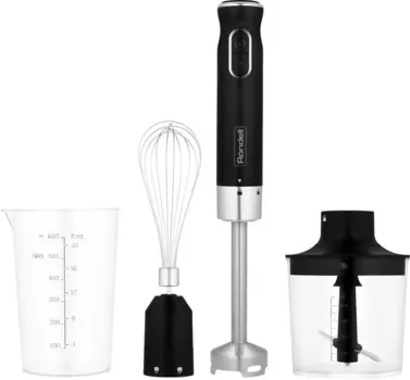 Блендер погружной Rondell RDE-1305 1.2 кВт, черный/серебристый (RDE-1305)