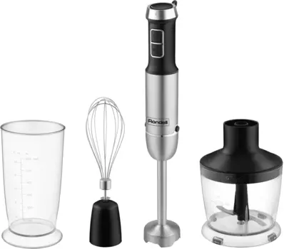 Блендер погружной Rondell RDE-1306 1.2 кВт, черный/серебристый (RDE-1306)