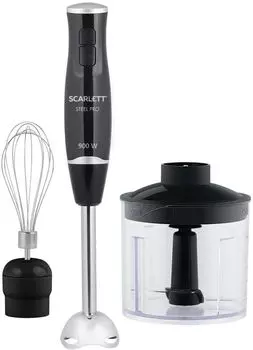 Блендер погружной Scarlett SC-HB42F08 900 Вт, черный