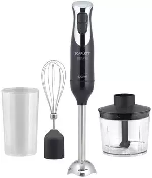 Блендер погружной Scarlett SC-HB42F26 1.2 кВт, черный
