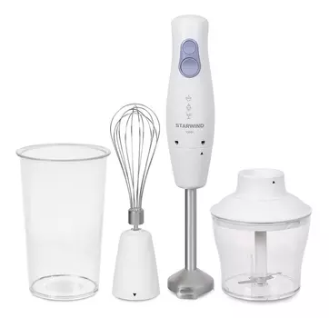 Блендер погружной Starwind SBP1134 500Вт, 1л, белый (SBP1134)