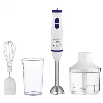 Блендер погружной Supra HBS-698 700Вт, 500мл, синий/белый (HBS-698)