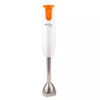 Блендер погружной VITEK Orange VT-1450 800 Вт, белый/оранжевый (VT-1450)