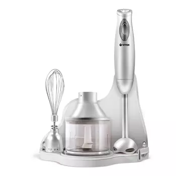 Блендер погружной VITEK VT-1456 250 Вт, серебристый (VT-1456)