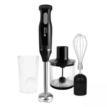 Блендер погружной VITEK VT-3403 1 кВт, черный (VT-3403)