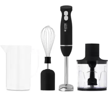 Блендер погружной VITEK VT-8527 1 кВт, 500 мл, черный (VT-8527)