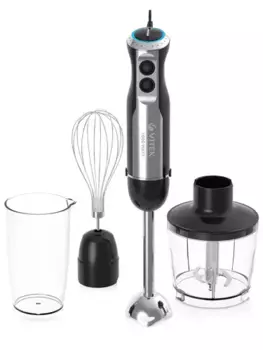 Блендер погружной VITEK VT-8543 1 кВт, черный/серебристый (VT-8543)