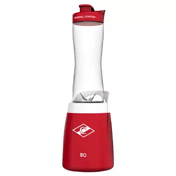 Блендер портативный BQ SB1002 Spartak Edition 500Вт, 600мл, красный (4630055248117)