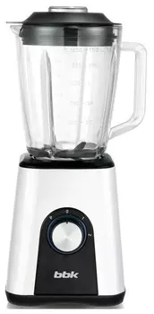 Блендер стационарный BBK KBS1030 1200Вт, 1.5л, белый/черный (10068218)