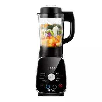 Блендер стационарный Kitfort KT-3027 800Вт, 1.2л, черный (KT-3027)