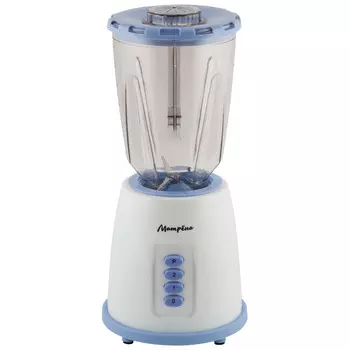 Блендер стационарный Матрёна MA-042 300Вт, 1.5л, белый/голубой (005985)