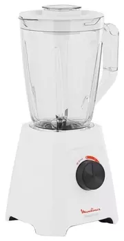 Блендер стационарный Moulinex LM420110 600Вт, 1.25л, белый (7211003001)