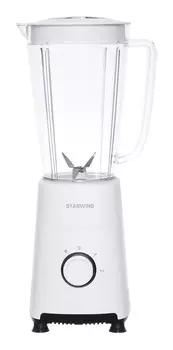 Блендер стационарный Starwind SBP3415 450Вт, 1л, белый (SBP3415)