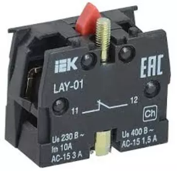 Блок контактный IEK BDK11 (BDK11)