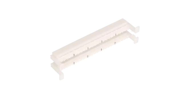 Блок настенный 50 пар, белый, 110 тип, без ног, NIKOMAX (NMC-CB110-50NL)