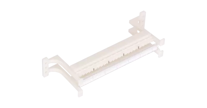 Блок настенный, 50 пар, белый, 110 тип, с ногами, NIKOMAX (NMC-CB110-50L)