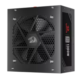Блок питания 1300 Вт ATX Redragon RGPS-1300W, 120 мм, 80 Plus Platinum, Retail (71813)