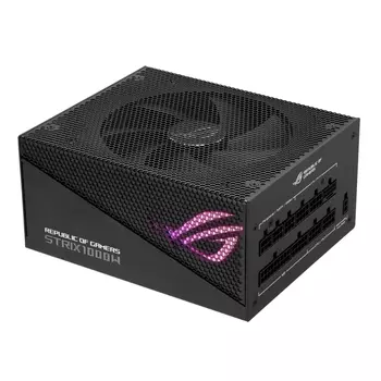 Блок питания 1 кВт ATX ASUS ROG Strix, 135 мм, 80 Plus Gold, Retail (ROG-STRIX-1000G-AURAGAMING)
