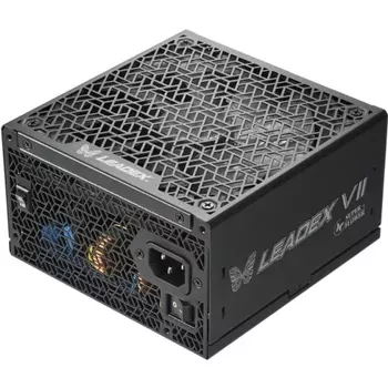 Блок питания 1 кВт ATX Super Flower Leadex VII, 140 мм, 80 Plus Gold, Retail (SF-1000F14XG)