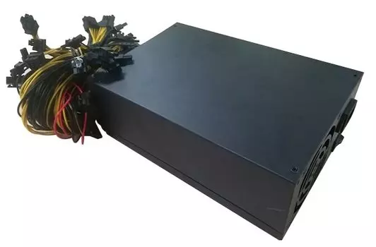 Блок питания 2 кВт внешний R-Senda SD-2000W, 80 мм, 80 Plus