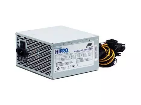 Блок питания 350 Вт ATX HIPRO HPE-350, 120 мм