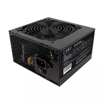 Блок питания 400 Вт ATX CBR, 120 мм, 80 Plus Bronze, Retail (PSU-ATX400-12GM)