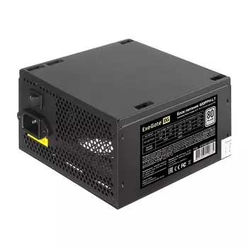 Блок питания 400 Вт ATX Exegate 400PPH-LT-OEM, 120 мм, 80 Plus, Bulk (OEM) (EX292148RUS-OEM-S)