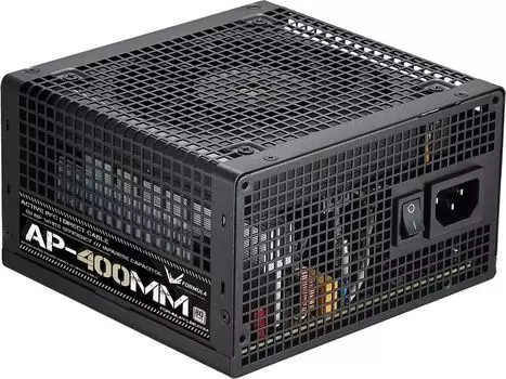 Блок питания 400 Вт ATX Formula V AP-MM 400, 120 мм, 80 Plus, Retail (AP-400MM)