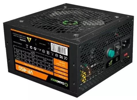 Блок питания 450Вт ATX GameMax VP-450 450W, 120 мм, 80 Plus