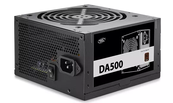 Блок питания 500 Вт ATX Deepcool DA500, 80 Plus Bronze (DP-BZ-DA500N)