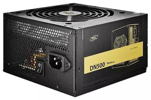 Блок питания 500 Вт ATX Deepcool DN500, 120 мм, 80 Plus, Bulk (OEM) (DP-80-DN500 RU-BE)