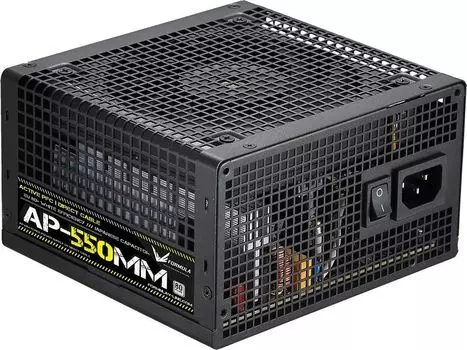 Блок питания 550 Вт ATX Formula V AP-MM 550, 120 мм, 80 Plus, Retail (AP-550MM)