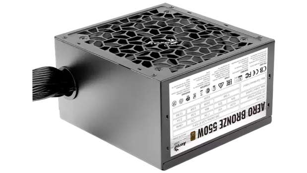 Блок питания 550 Вт ATX AeroCool Aero Bronze 550W, 120 мм, 80 Plus Bronze (4710562753967)