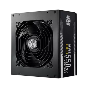 Блок питания 550Вт ATX CoolerMaster MWE Gold V2 FM 550W, 120 мм, 80 Plus Gold (MPE-5501-AFAAG-EU)