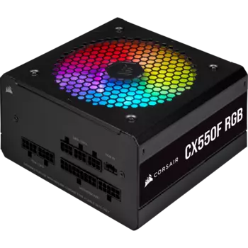 Блок питания 550Вт ATX Corsair CX550F, 120 мм, 80 Plus Bronze (CP-9020216-EU)