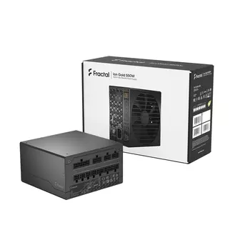 Блок питания 550 Вт ATX Fractal Design ION GOLD, 140 мм, 80 Plus Gold (FD-P-IA2G-550)
