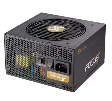 Блок питания 550Вт ATX Seasonic FOCUS Plus 550 Gold, 120 мм, 80 Plus Gold (SSR-550FX)