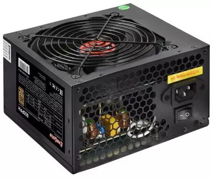 Блок питания 600 Вт ATX Exegate 600PPH, 120 мм, 80 Plus Bronze, Bulk (OEM) (EX280578RUS-S)