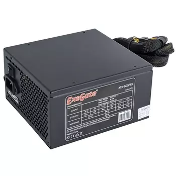 Блок питания 600 Вт ATX Exegate 600PPX, 140 мм (EX221642RUS-S)