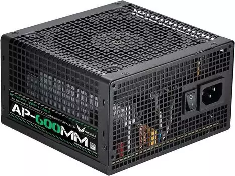 Блок питания 600 Вт ATX Formula V AP-MM 600, 120 мм, 80 Plus, Retail (AP-600MM)